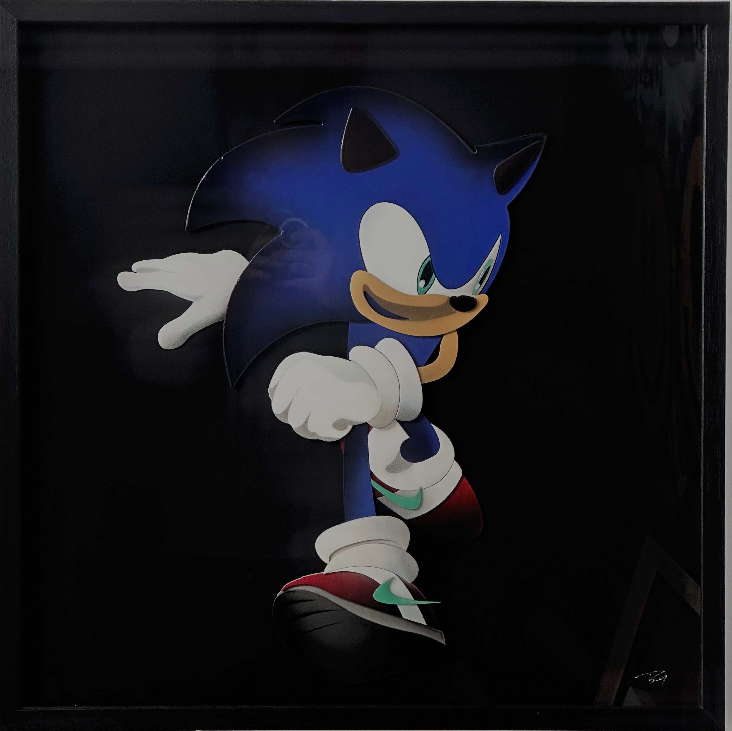 Sonic swoosh deepest black edition